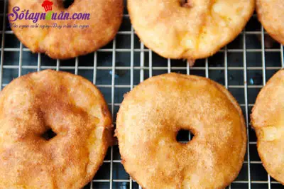 C&ocirc;ng thức cho m&oacute;n b&aacute;nh t&aacute;o donut ngon m&ecirc; ly 7