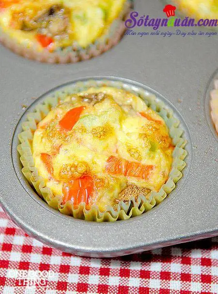 Độc đ&aacute;o với trứng hấp cupcake ngon tuyệt ngon 5