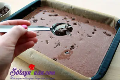 Học c&aacute;ch l&agrave;m cheesecake vị socola si&ecirc;u hấp dẫn 5