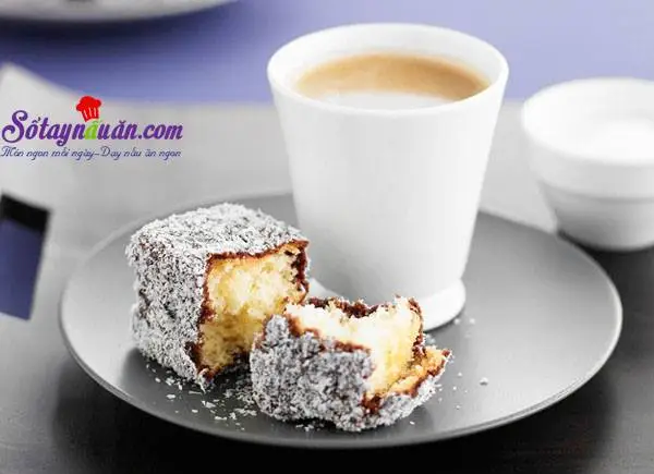 C&aacute;ch l&agrave;m b&aacute;nh lamington 12