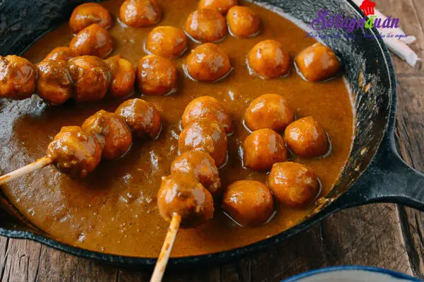 C&aacute;ch l&agrave;m chả c&aacute; vi&ecirc;n sốt c&agrave; ri 6