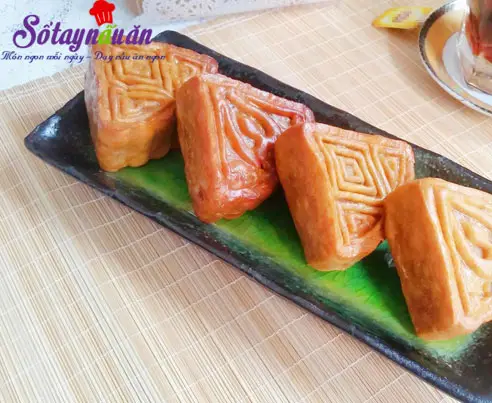 Hướng dẫn l&agrave;m b&aacute;nh nướng nh&acirc;n đậu xanh cực dễ kết quả