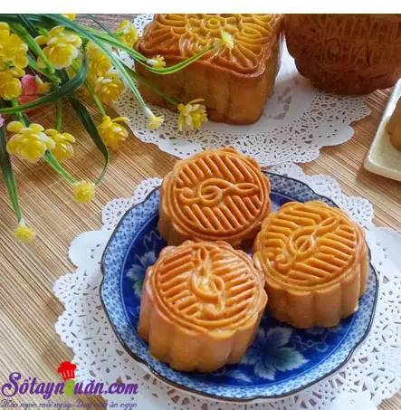 c&aacute;ch l&agrave;m b&aacute;nh nướng nh&acirc;n sữa dừa 8