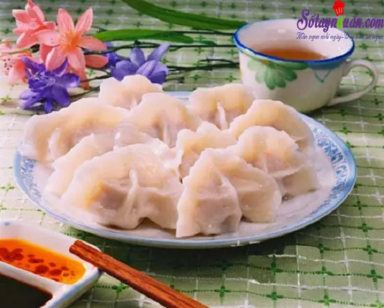 c&aacute;ch l&agrave;m b&aacute;nh sủi cảo 1