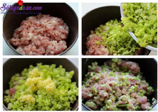 c&aacute;ch l&agrave;m b&aacute;nh sủi cảo 2