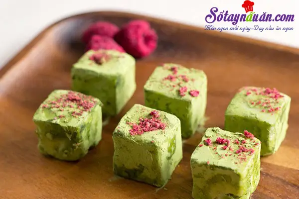 Hướng dẫn l&agrave;m matcha truffle si&ecirc;u hấp dẫn kết quả