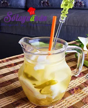 C&aacute;ch l&agrave;m dừa tắc m&aacute;t lạnh xua tan nắng n&oacute;ng