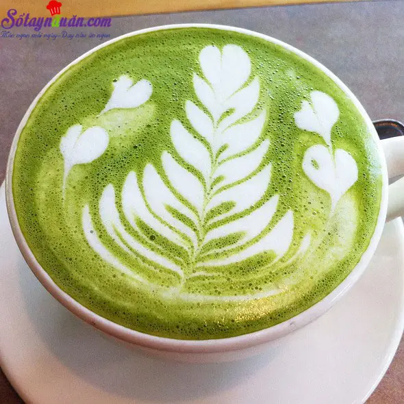 matcha latte 1
