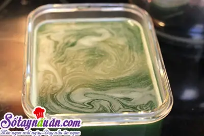 C&aacute;ch l&agrave;m thạch tr&agrave; xanh tr&aacute;i c&acirc;y giải nhiệt m&ugrave;a h&egrave; 4