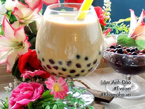 Học l&agrave;m tr&agrave; sữa tr&acirc;n ch&acirc;u từ bột sắn d&acirc;y si&ecirc;u dễ