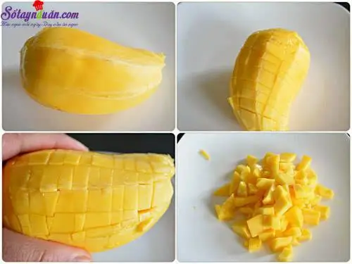 C&aacute;ch l&agrave;m sinh tố xo&agrave;i d&acirc;u 1