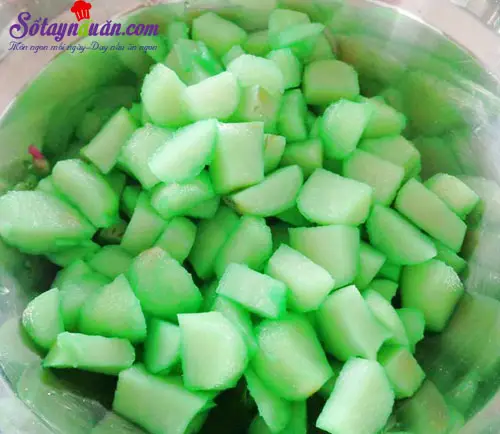 Hướng dẫn l&agrave;m ch&egrave; củ năng giải nhiệt ng&agrave;y h&egrave; 3