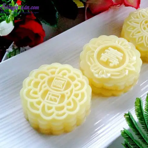 c&aacute;ch l&agrave;m b&aacute;nh trung thu thạch rau c&acirc;u vị sầu ri&ecirc;ng 9