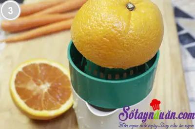 Nước &eacute;p c&agrave; rốt đẹp da 3