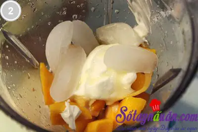 Sinh tố m&iacute;t v&agrave; xo&agrave;i 2