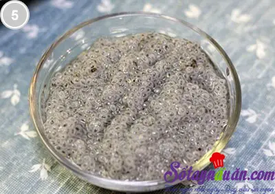 Thạch c&agrave; ph&ecirc; sữa m&iacute;t 5