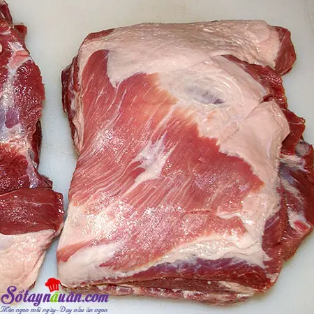 Hướng dẫn c&aacute;ch l&agrave;m thịt x&aacute; x&iacute;u ngon kh&oacute; cưỡng 1