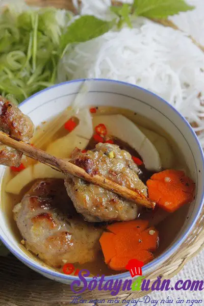 Bún Chả Nướng Dân Dã: Tự làm đặc sản Hà Nội ngon chuẩn vị