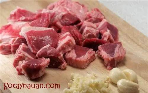 Cach lam bo sot vang, huong dan nau an ngon, so tay nau an, mon ngon cuoi tuan