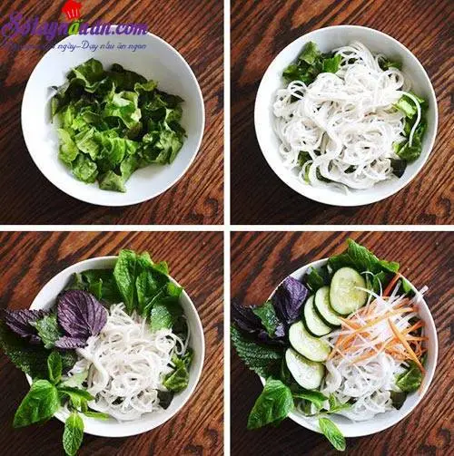 c&aacute;ch l&agrave;m b&uacute;n thịt nướng 3