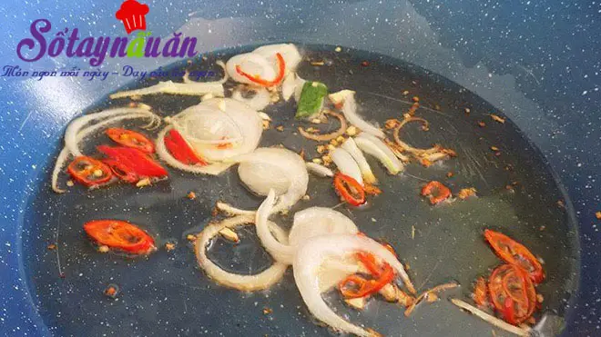 C&aacute;ch l&agrave;m miến x&agrave;o t&ocirc;m 5