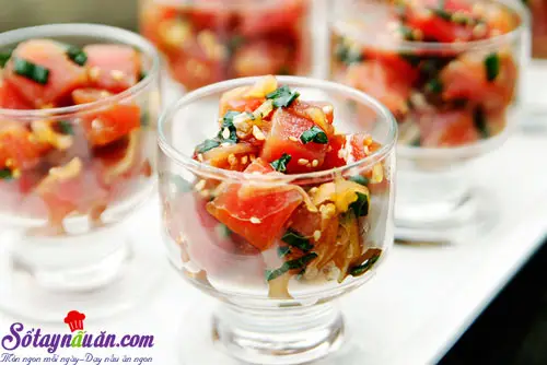 c&aacute;ch l&agrave;m salad c&aacute; hồi 10
