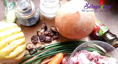 C&aacute;ch l&agrave;m thịt ba chỉ om sọ dừa ngon hết cơm nguy&ecirc;n liệu