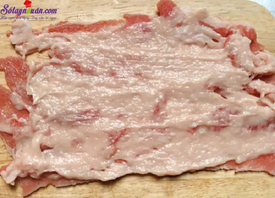thịt b&ograve; cuộn ng&ocirc; non 3