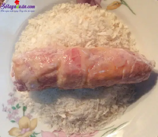 thịt b&ograve; cuộn ng&ocirc; non 8