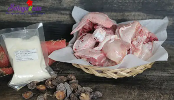 C&aacute;ch l&agrave;m thịt g&agrave; kho đ&ocirc;ng cực ngon nguy&ecirc;n liệu