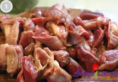Chua chua mề g&agrave; x&agrave;o dứa 1