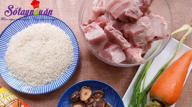Cơm sườn chuẩn vị nh&agrave; l&agrave;m ngon hết nấc nguy&ecirc;n liệu