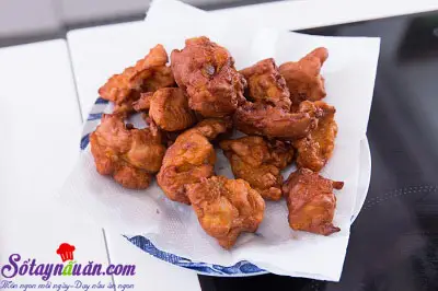 C&ocirc;ng thức g&agrave; bỏ l&ograve; sốt ph&ocirc; mai b&eacute;o ngậy tuyệt ngon 5