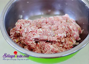 C&ocirc;ng thức thịt vi&ecirc;n chi&ecirc;n đậm đ&agrave; ngon cơm 1