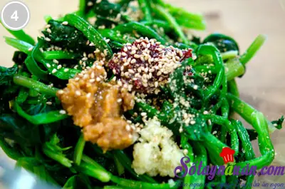 Cải trộn chua ngọt 4