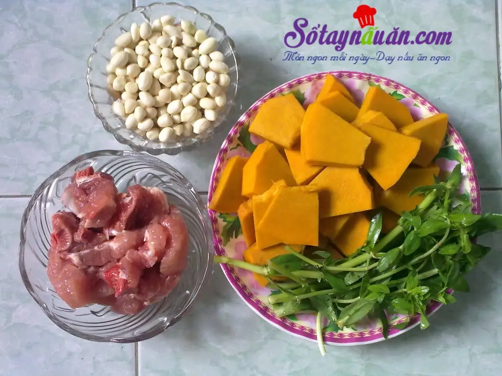 C&aacute;ch l&agrave;m canh xương b&iacute; đỏ 1