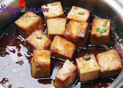 Hướng dẫn c&aacute;ch l&agrave;m đậu phụ kho coca 4
