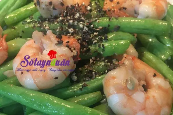 C&aacute;ch l&agrave;m đậu que x&agrave;o t&ocirc;m 4