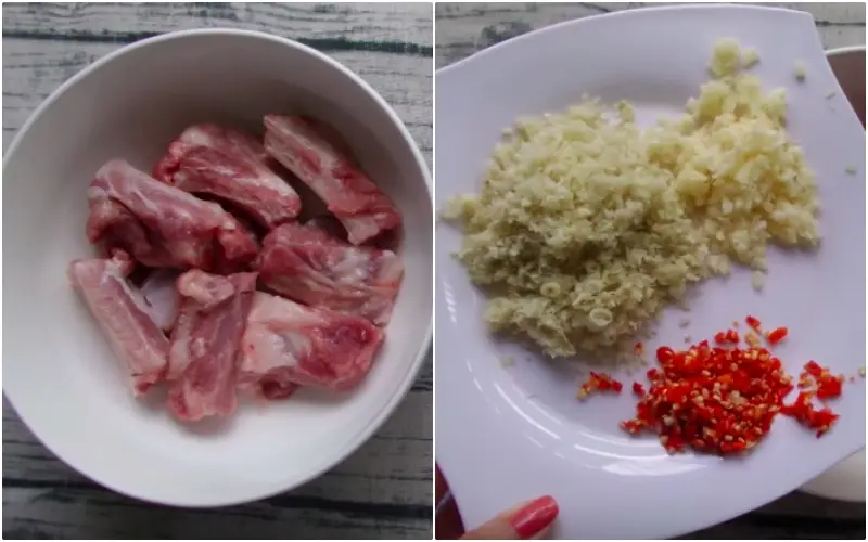 c&aacute;ch l&agrave;m sườn chi&ecirc;n sả ớt