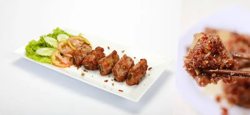 c&aacute;ch l&agrave;m sườn chi&ecirc;n sả ớt 1