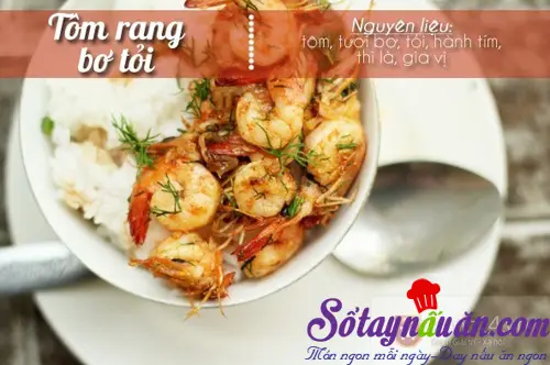 T&ocirc;m rang bơ tỏi