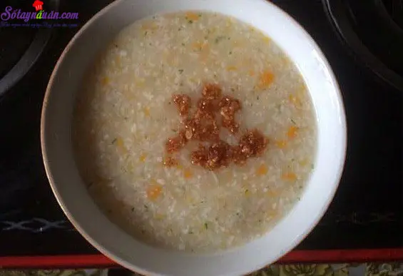 Hướng dẫn nấu ch&aacute;o mực cho b&eacute; 2