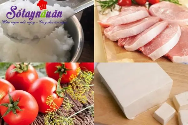 Hướng dẫn c&aacute;ch nấu ch&aacute;o thịt heo đậu hũ