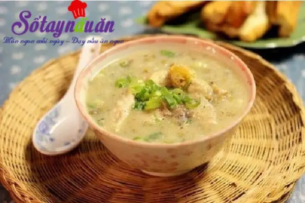 ch&aacute;o vịt đậu xanh 1