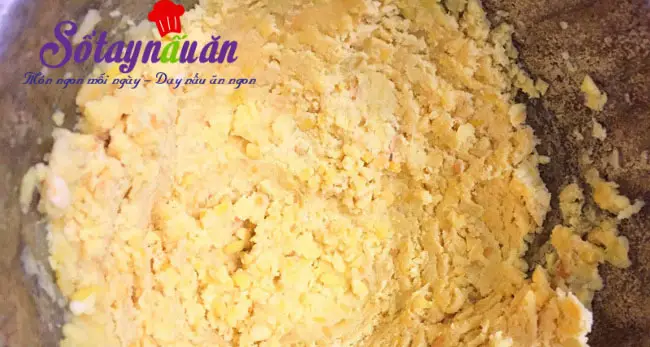 Hướng dẫn c&aacute;ch nấu x&ocirc;i cốm 3