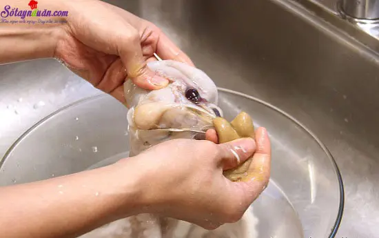 c&aacute;ch l&agrave;m bạch tuộc x&agrave;o cay kiểu h&agrave;n 4
