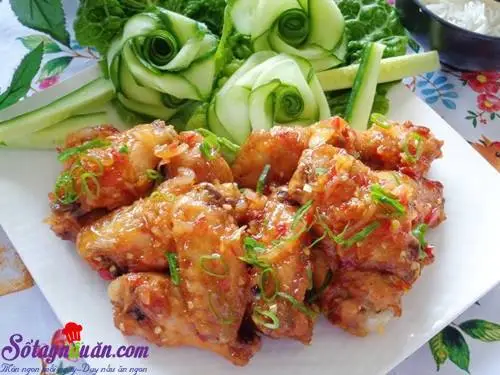 Hướng dẫn l&agrave;m c&aacute;nh g&agrave; sốt chua ngọt si&ecirc;u hấp dẫn kết quả