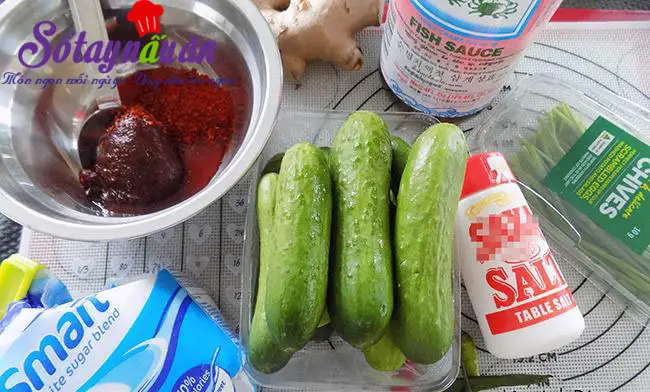 c&aacute;ch l&agrave;m kim chi dưa leo