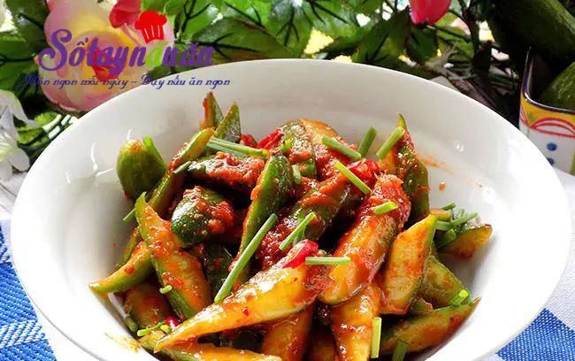 c&aacute;ch l&agrave;m kim chi dưa leo 8