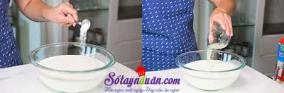 Hướng dẫn l&agrave;m ph&ocirc; mai Ricotta bằng l&ograve; vi s&oacute;ng cực dễ 4